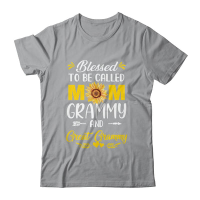 Blessed To Be Called Mom Grammy Great Grammy Mothers Day Shirt & Tank Top | teecentury