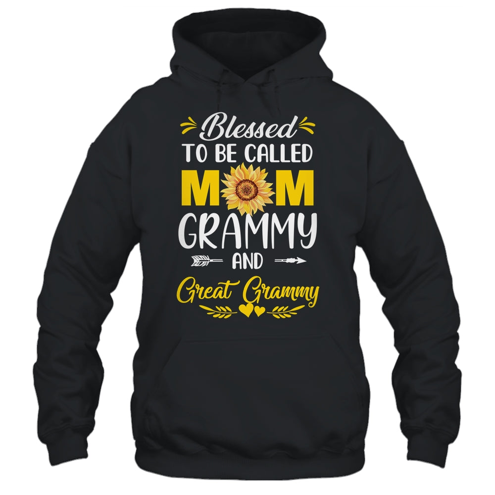 Blessed To Be Called Mom Grammy Great Grammy Mothers Day Shirt & Tank Top | teecentury