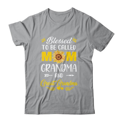 Blessed To Be Called Mom Grandma Great Grandma Mothers Day Shirt & Tank Top | teecentury