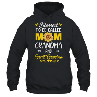 Blessed To Be Called Mom Grandma Great Grandma Mothers Day Shirt & Tank Top | teecentury