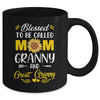 Blessed To Be Called Mom Granny Great Granny Mothers Day Mug | teecentury