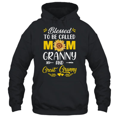 Blessed To Be Called Mom Granny Great Granny Mothers Day Shirt & Tank Top | teecentury