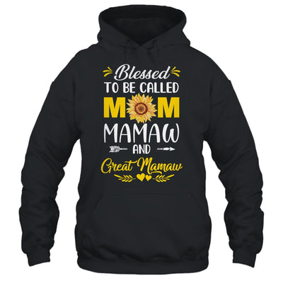 Blessed To Be Called Mom Mamaw Great Mamaw Mothers Day Shirt & Tank Top | teecentury