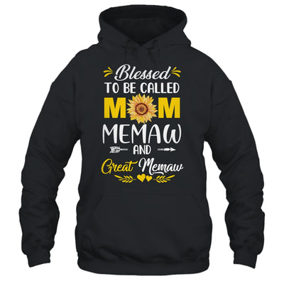 Blessed To Be Called Mom Memaw Great Memaw Mothers Day Shirt & Tank Top | teecentury