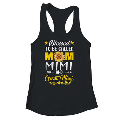 Blessed To Be Called Mom Mimi Great Mimi Mothers Day Shirt & Tank Top | teecentury