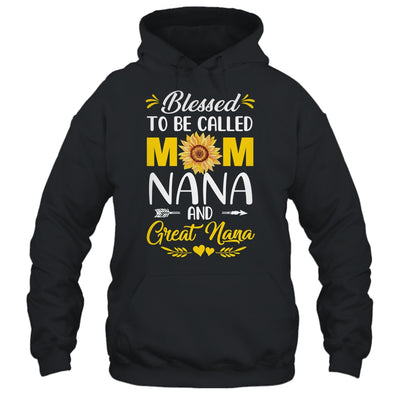 Blessed To Be Called Mom Nana Great Nana Mothers Day Shirt & Tank Top | teecentury
