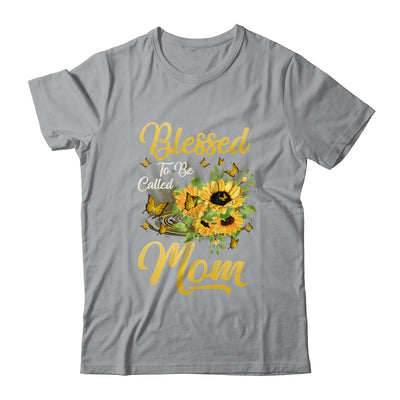 Blessed To Be Called Mom Sunflower Mothers Day T-Shirt & Tank Top | Teecentury.com