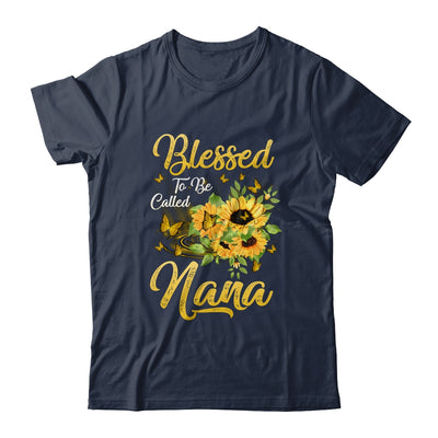 Blessed To Be Called Nana Sunflower Mothers Day T-Shirt & Tank Top | Teecentury.com