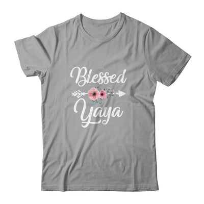 Blessed Yaya Heart Decoration Yaya For Mothers Day Shirt & Tank Top | teecentury