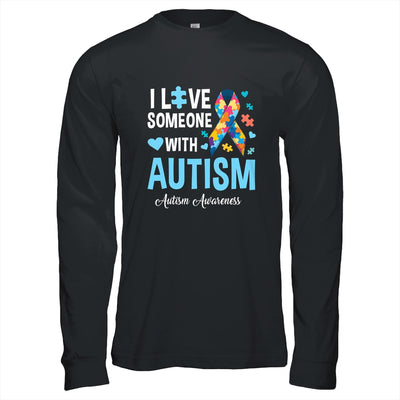 Blue Autism I Love Someone With. Autism Awareness Shirt & Hoodie | teecentury