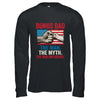 Bonus Dad The Man The Myth The Bad Influence American Flag T-Shirt & Hoodie | Teecentury.com