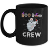 Boo Boo Crew Funny Ghost Paramedic Nurse Costume Halloween Mug Coffee Mug | Teecentury.com