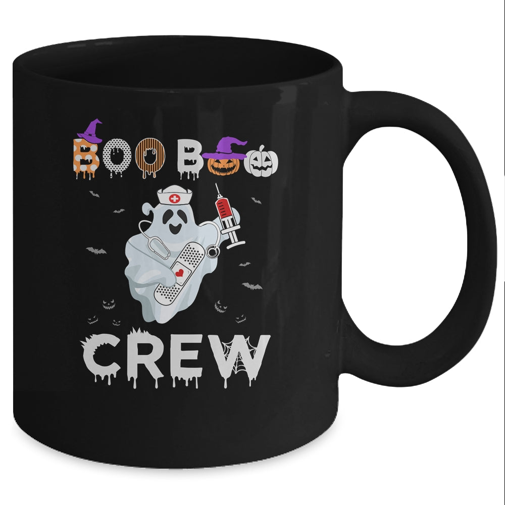 Boo Boo Crew Funny Ghost Paramedic Nurse Costume Halloween Mug Coffee Mug | Teecentury.com