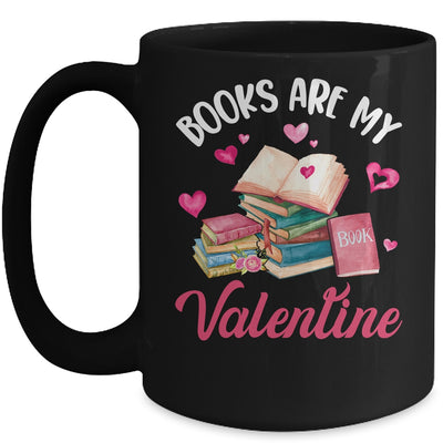 Books Are My Valentine Valentines Day Librarian Book Mug | teecentury