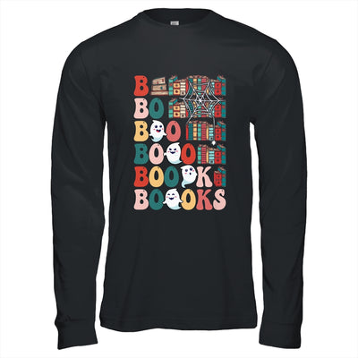 Boooks Ghosts Funny Halloween Teacher Book Library Reading Shirt & Hoodie | teecentury