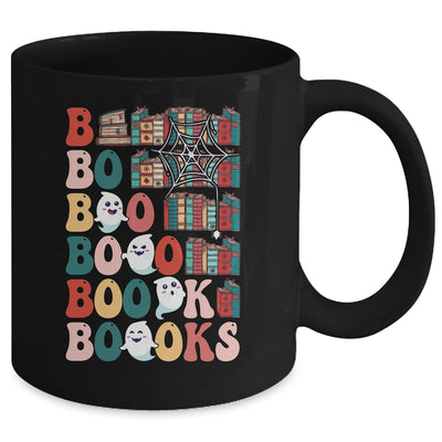 Boooks Ghosts Funny Halloween Teacher Book Library Reading Mug | teecentury