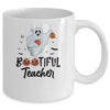Bootiful Teacher Funny Halloween Gift Mug Coffee Mug | Teecentury.com