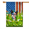 Boston Terrier American USA Flag 4th of July Dog Lover On Independence Day | teecentury