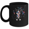 Boston Terrier Dog American USA Flag 4th of July Lover Mug | teecentury