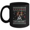 Boston Terrier Dog Reindeer Ugly Christmas Xmas Mug Coffee Mug | Teecentury.com