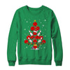 Bowling Christmas Tree Santa Pickleball X Mas Lights Shirt & Sweatshirt | teecentury