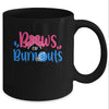 Bows Or Burnouts Gender Reveal Party Idea For Mom Or Dad Mug Coffee Mug | Teecentury.com