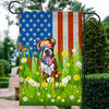 Boxer American USA Flag 4th of July Dog Lover On Independence Day | teecentury