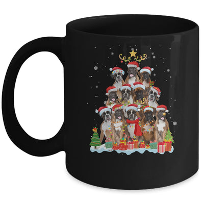 Boxer Christmas Tree Pajama Xmas Mug Coffee Mug | Teecentury.com