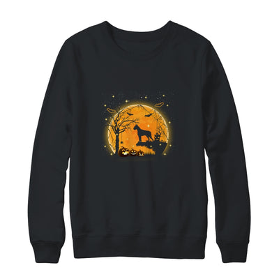 Boxer Dog And Moon Funny Halloween Costume Gift T-Shirt & Sweatshirt | Teecentury.com