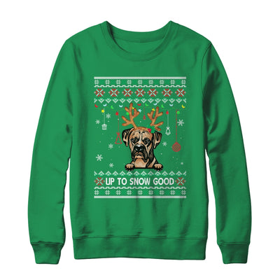 Boxer Dog Reindeer Ugly Christmas Xmas T-Shirt & Sweatshirt | Teecentury.com