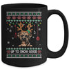 Boxer Dog Reindeer Ugly Christmas Xmas Mug Coffee Mug | Teecentury.com