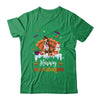 Boxer Happy HalloThanksMas Halloween Thanksgiving Christmas Shirt & Sweatshirt | teecentury