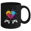 Boys Autism Gift Game Autism Awareness Month Day Men Kids Mug Coffee Mug | Teecentury.com