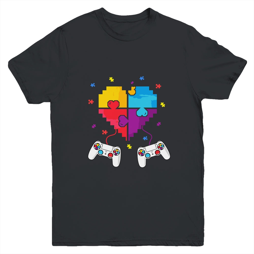 Boys Autism Gift Game Autism Awareness Month Day Men Kids Youth Youth Shirt | Teecentury.com