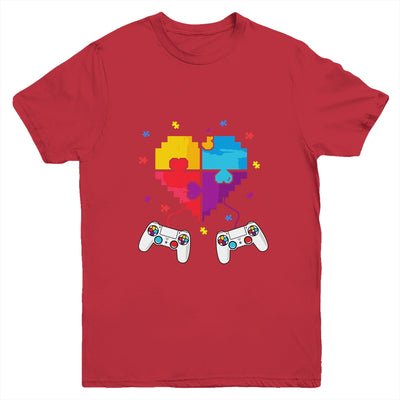 Boys Autism Gift Game Autism Awareness Month Day Men Kids Youth Youth Shirt | Teecentury.com