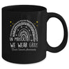 Brain Cancer Awareness Rainbow In May We Wear Gray Mug | teecentury