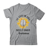 Brain Cancer Tumor Awareness Go Gray In May Sunflower Ribbon Shirt & Tank Top | teecentury