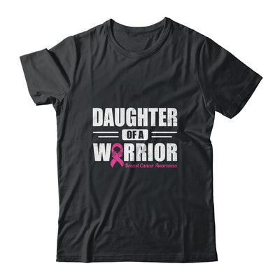 Breast Cancer Awareness Daughter Of Warrior Pink Gift T-Shirt & Hoodie | Teecentury.com