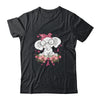 Breast Cancer Awareness Elephant Flowers Pink Ribbon Gift T-Shirt & Hoodie | Teecentury.com