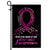 Breast Cancer Awareness Flag Never Ever Giving Up Hope Pink Ribbon Butterfly Farmhouse Flag | Teecentury.com