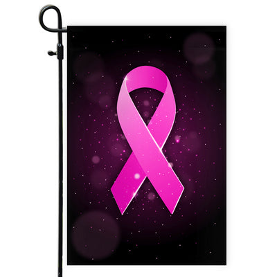 Breast Cancer Awareness Flag Pink Ribbon Flag | Teecentury.com