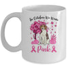 Breast Cancer Awareness In October We Wear Pink Beagle Mug Coffee Mug | Teecentury.com