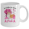 Breast Cancer Awareness In October We Wear Pink Corgi Mug Coffee Mug | Teecentury.com