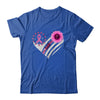 Breast Cancer Awareness Sunflower Faith Bling Bling T-Shirt & Hoodie | Teecentury.com