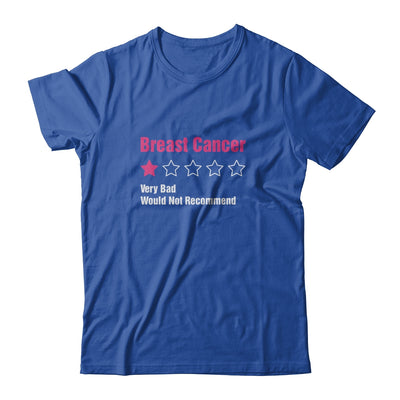 Breast Cancer Awareness Very Bad Would Not Recommend T-Shirt & Hoodie | Teecentury.com