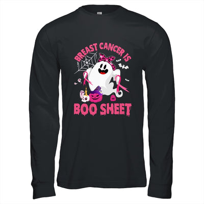 Breast Cancer Is Boo Sheet Ghost Halloween Breast Cancer Shirt & Hoodie | teecentury