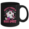 Breast Cancer Is Boo Sheet Ghost Halloween Breast Cancer Mug | teecentury