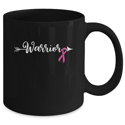 Breast Cancer Warrior Breast Cancer Awareness Pink Ribbon Mug | teecentury