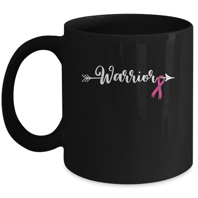 Breast Cancer Warrior Breast Cancer Awareness Pink Ribbon Mug | teecentury