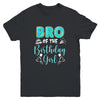 Bro Of The Birthday Girl Family Donut Birthday Youth Shirt | teecentury